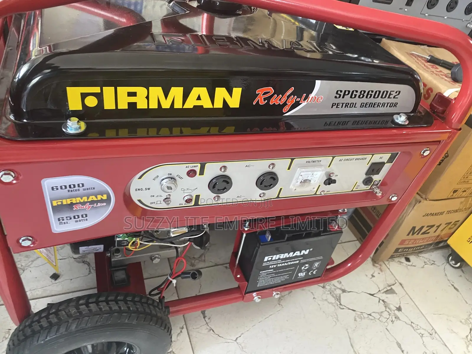 Firman 7.5kva Automatic Generator Ruby-Line Spg8600e2