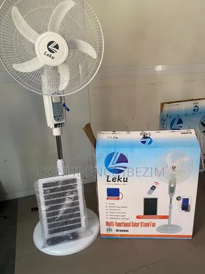 Rechargeable Solar Fan