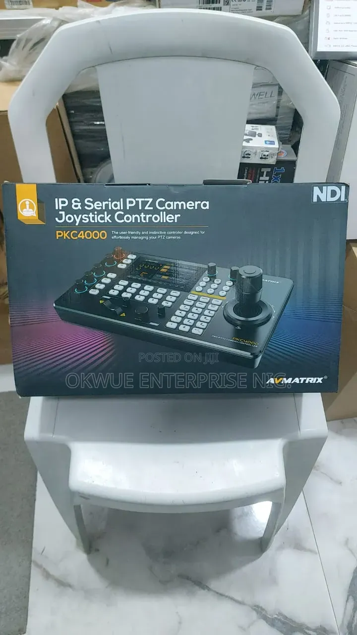 This Is Avmatrix Joystick Controller. It Can Control Upto 20 Cameras .