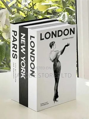 3 PCS Foldable Faux Books