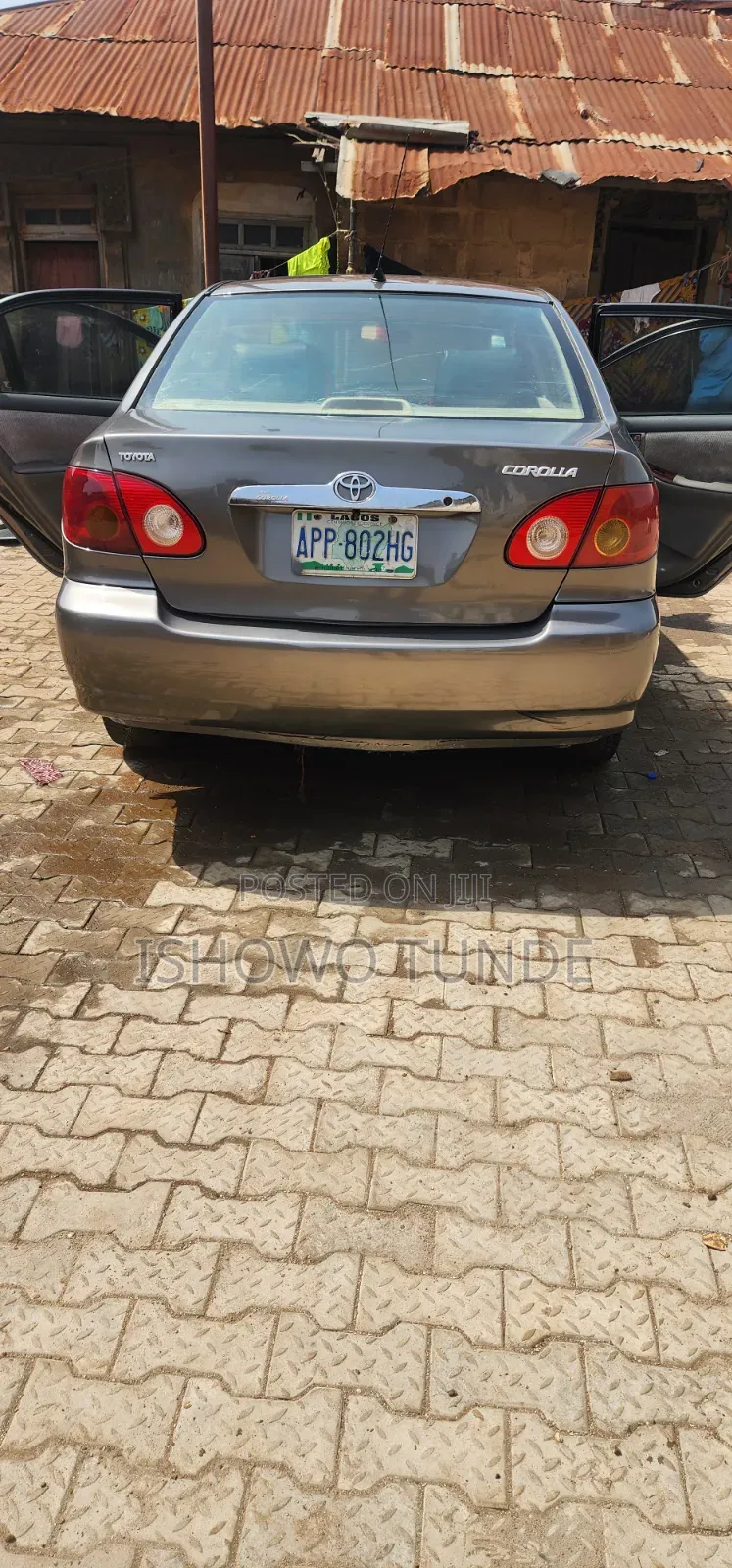 Toyota Corolla Sedan Automatic 2003 Gray