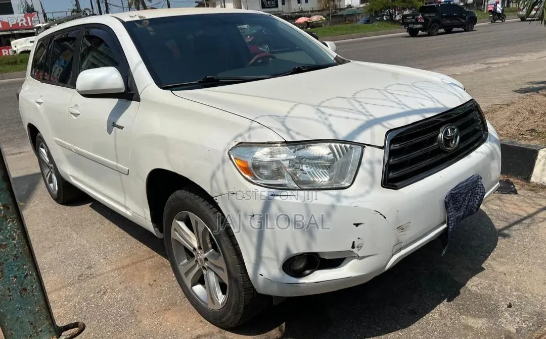 Toyota Highlander 2008 White