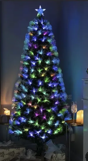 Luxury Starlight Ribbon Christmas Tree