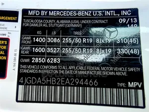 Mercedes-Benz M Class 2014 White