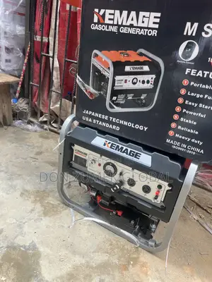 5.5kva Kemage 58000E2R Remote Control & Key Starter Generator