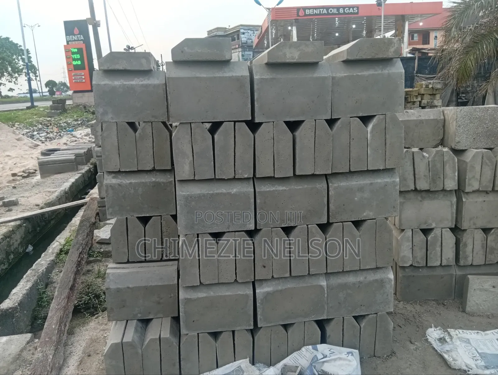Kerbs and Interlocking Materials
