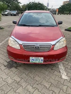 Toyota Corolla 2006 Red