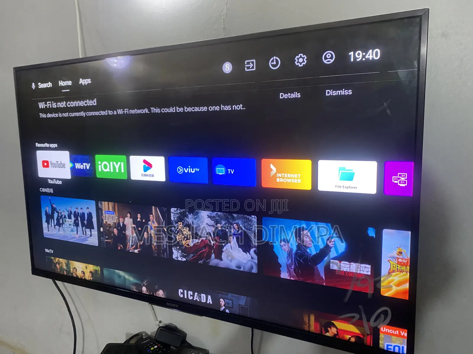 Sony Smart TV 45 Inch