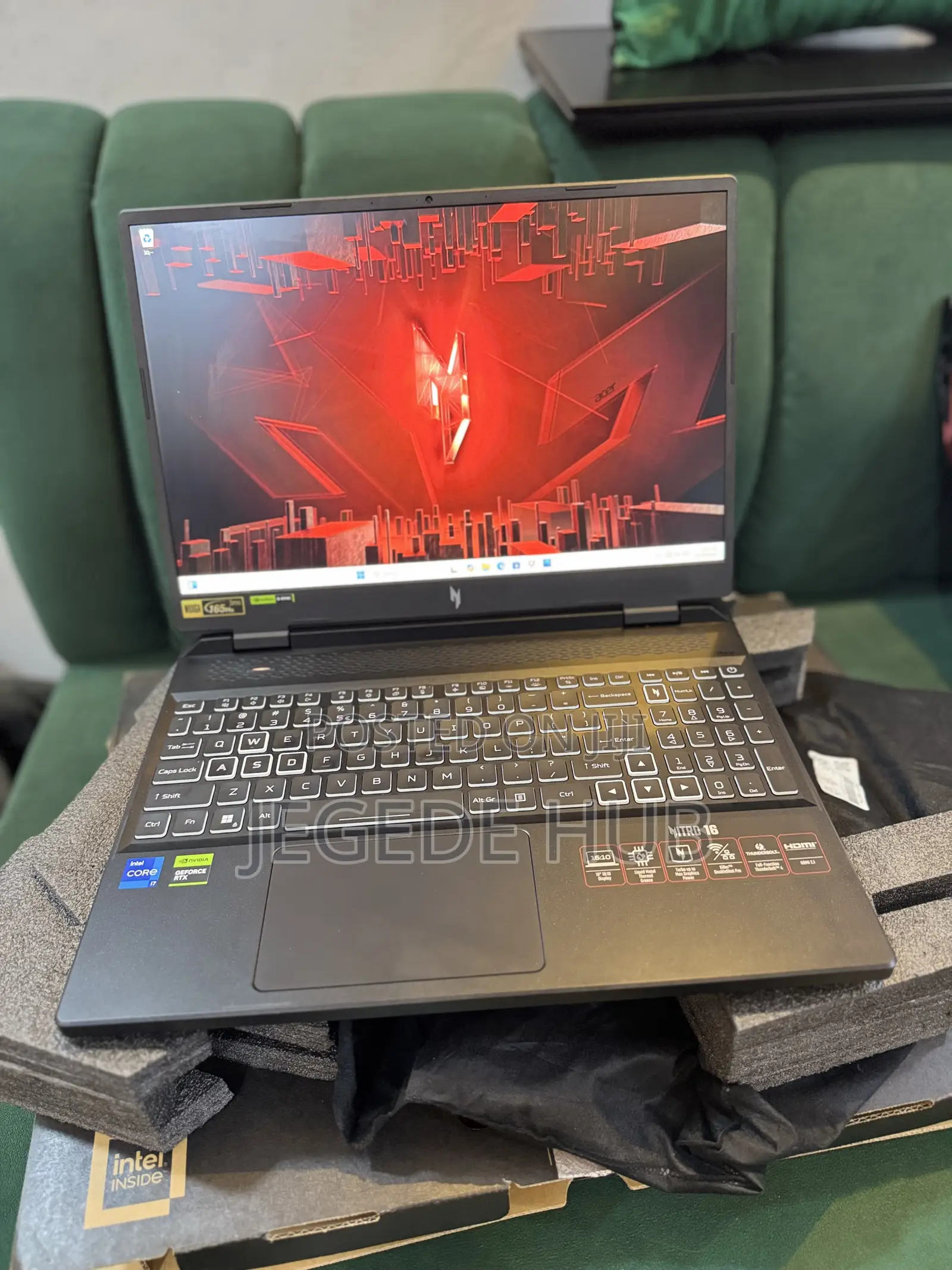 Laptop Acer Nitro 16 16GB Intel Core i7 SSD 1T