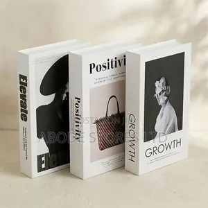 3 PCS Inspirational Foldable Faux Books