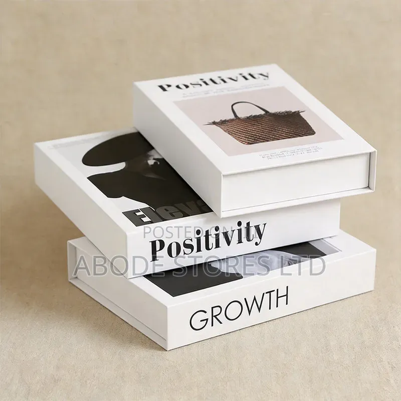 3 PCS Inspirational Foldable Faux Books