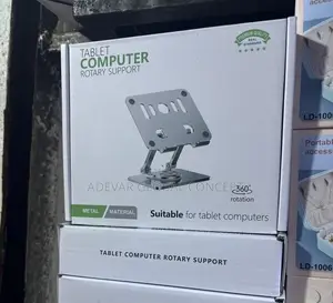 Foldable 360 Degree Metal Tablet Stand #VT