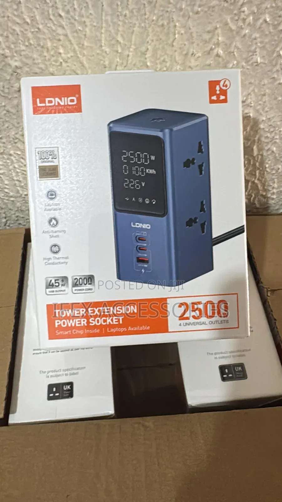 Ldnio Tower Extension Power Socket (2500w)
