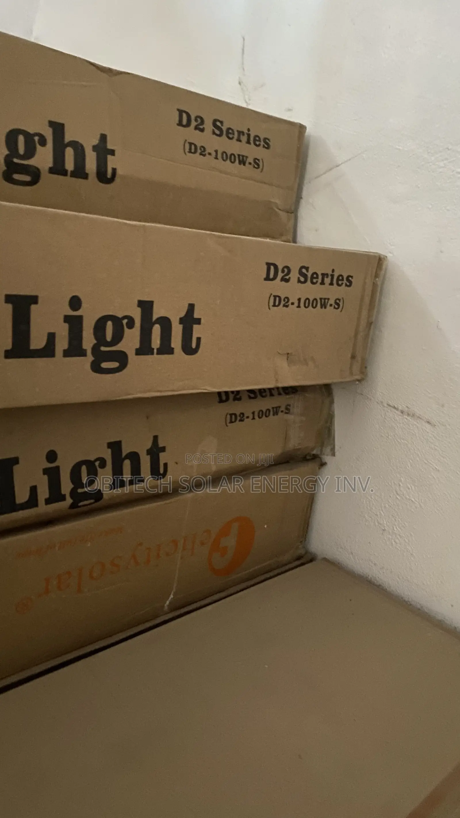 D2-100w Solar Street Light