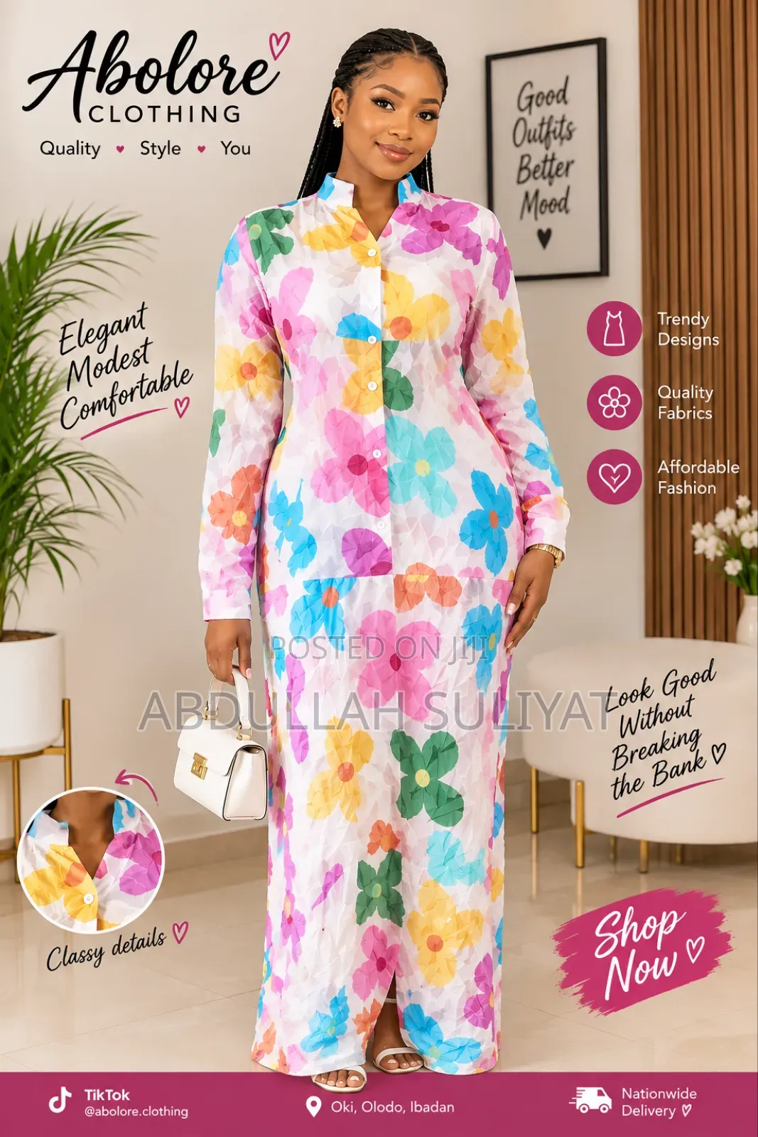 Flowered Gown