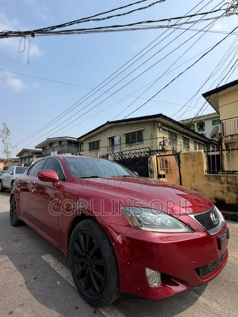 Lexus IS 2008 Red