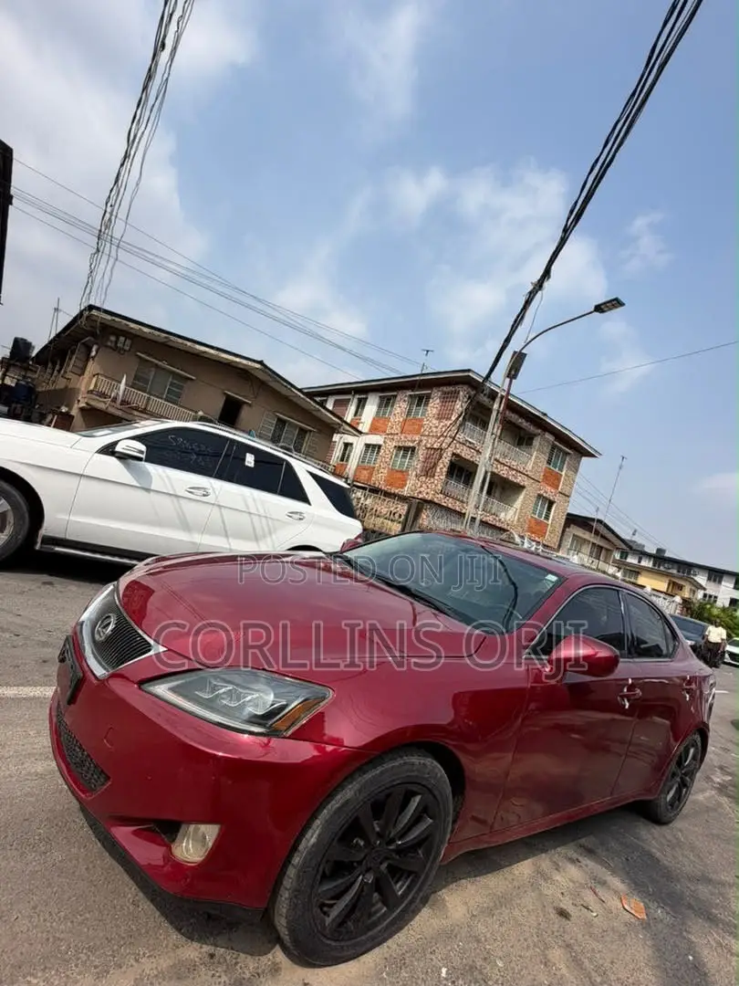 Lexus IS 2008 Red