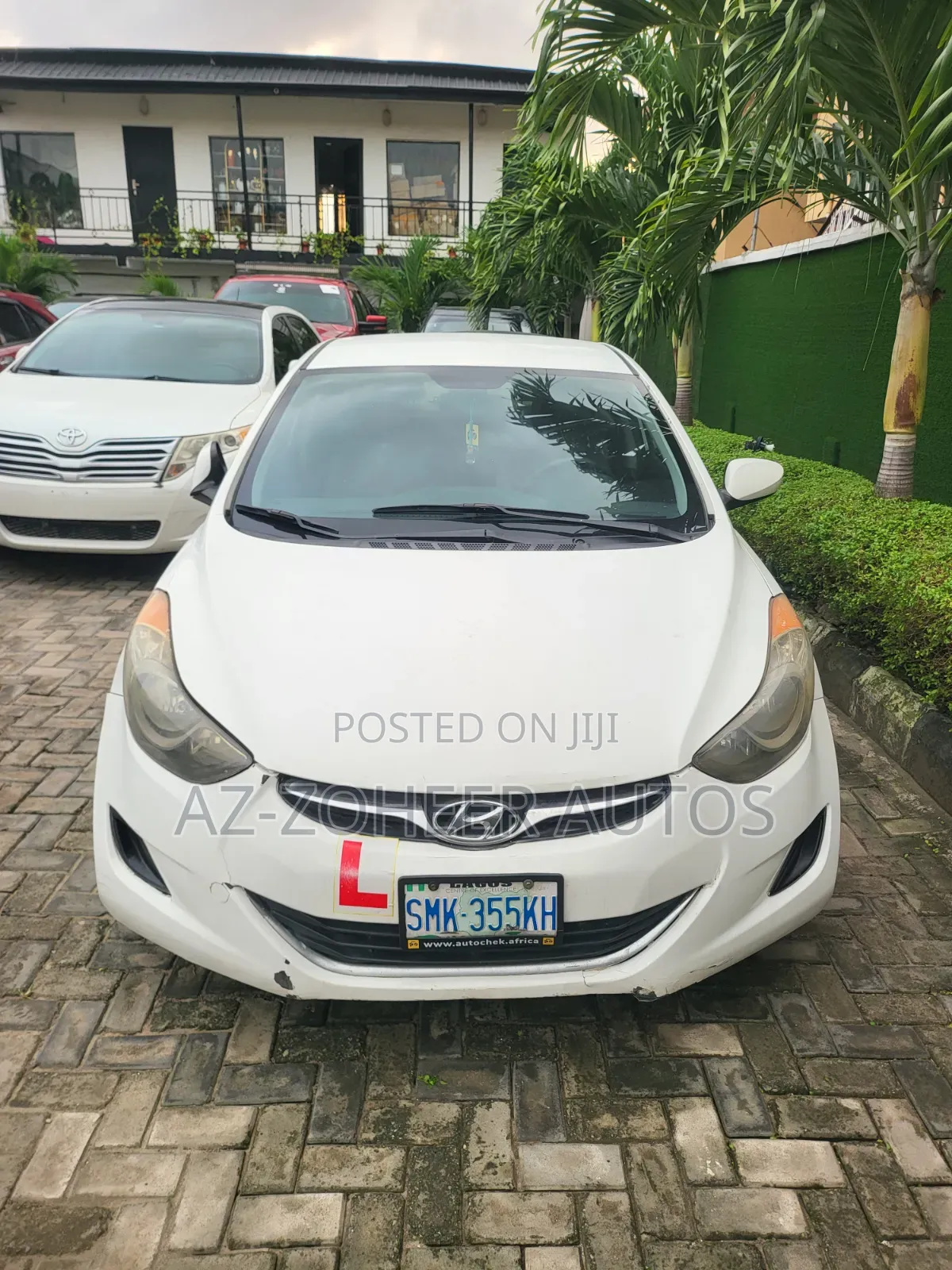 Hyundai Elantra GLS 2012 White