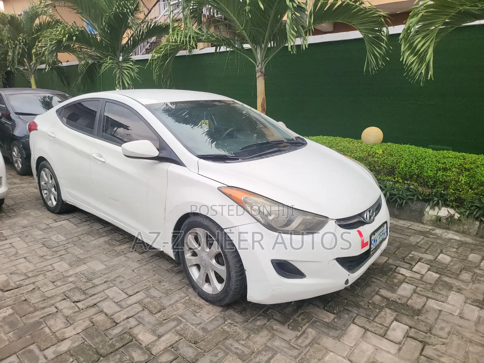 Hyundai Elantra GLS 2012 White