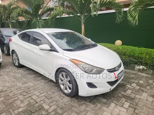 Hyundai Elantra GLS 2012 White