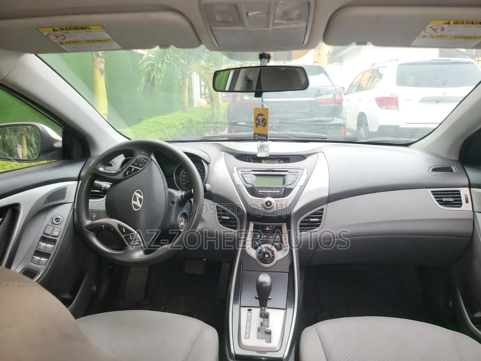 Hyundai Elantra GLS 2012 White