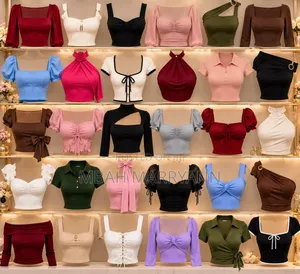 Trending Women's Fashion| Stylish Fitted Tops