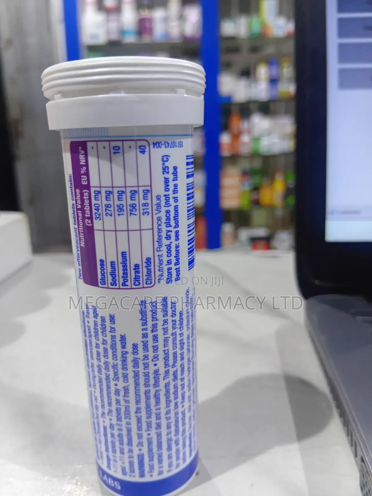 Diorahydrate With Electrolyte Effervescent
