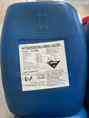Hydrochloric Acid 35+1% 30 Liters 35kg Undiluted