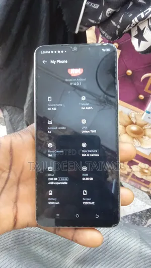 Itel A50 128 GB Gray