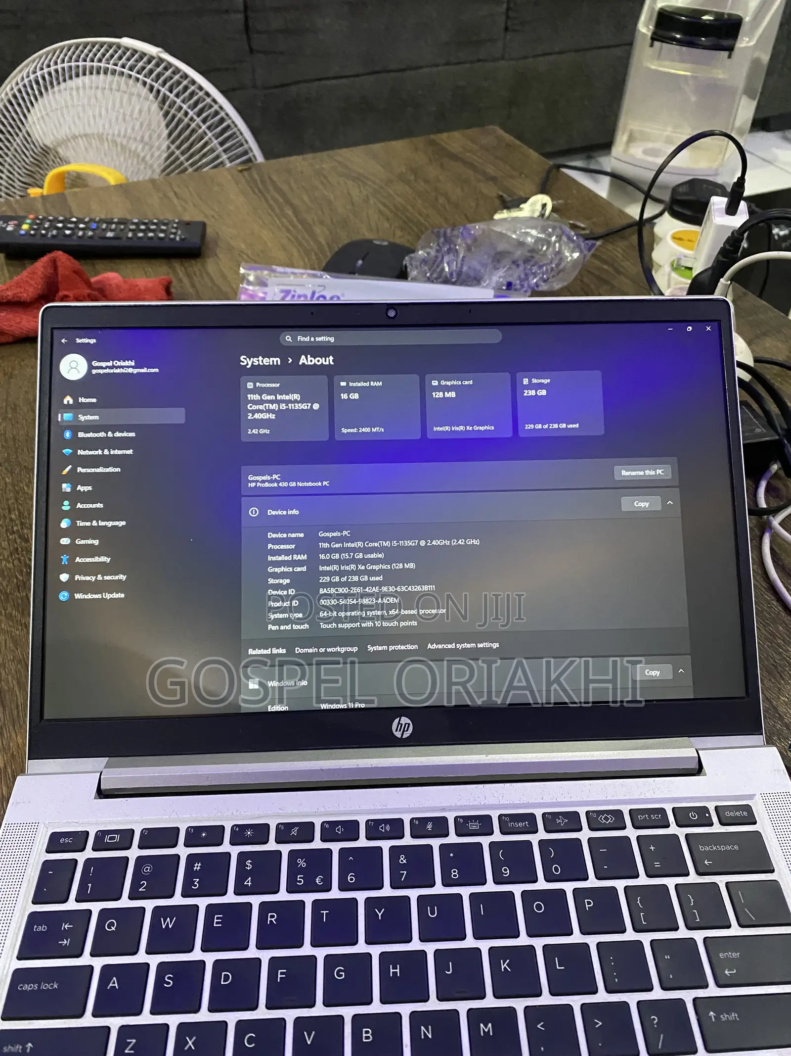Laptop HP ProBook 430 G8 16GB Intel Core i5 SSD 256GB