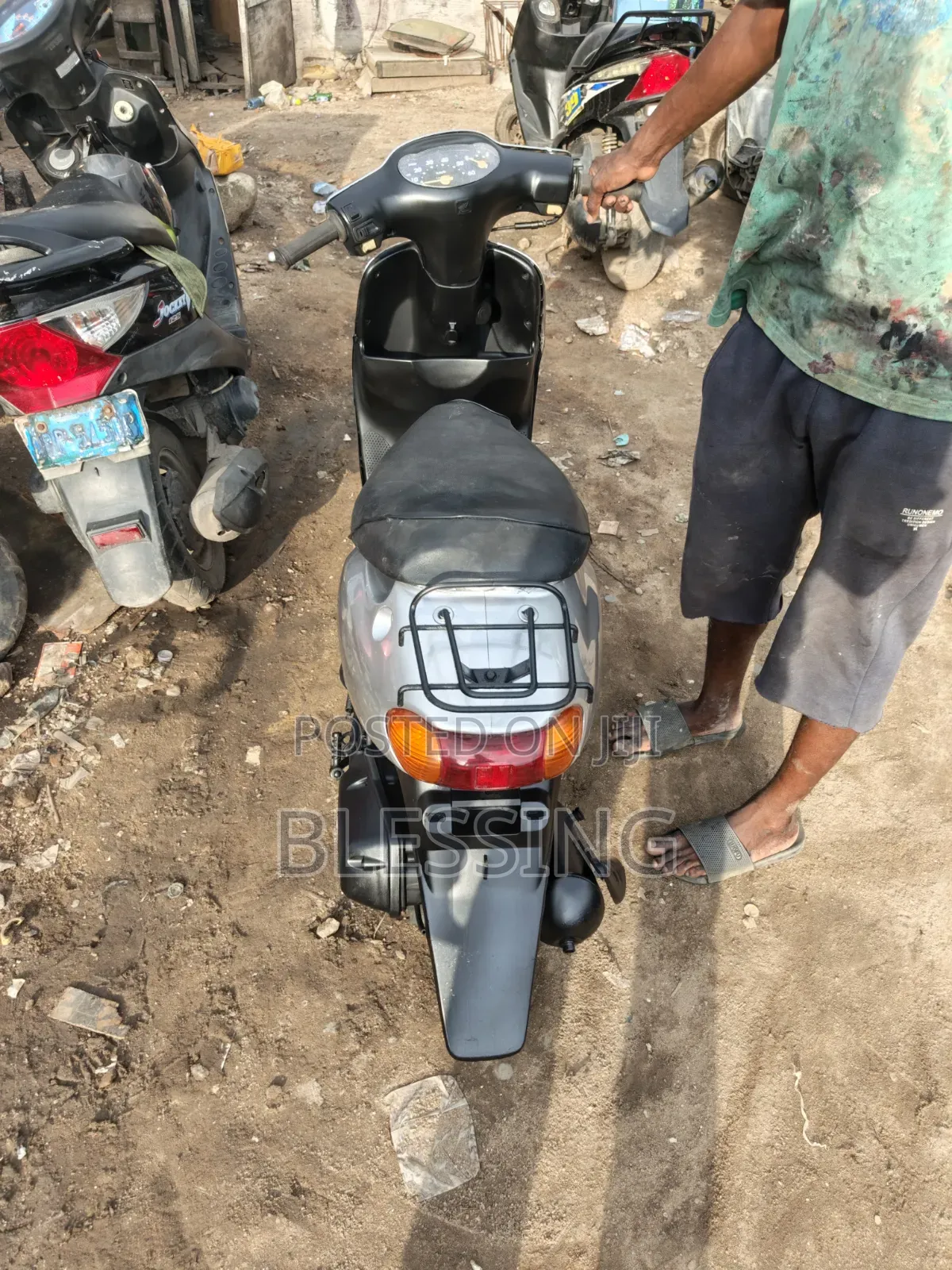 Honda Dio 2024 Silver