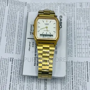 Casio Digital and Analog Unisex Wristwatches WR 30m
