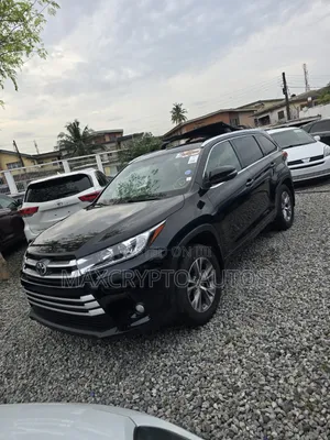 Toyota Highlander XLE V6 4x2 (3.5L 6cyl 6A) 2016 Black