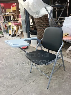 Comfy Foldable Study Chair With Writing Pad