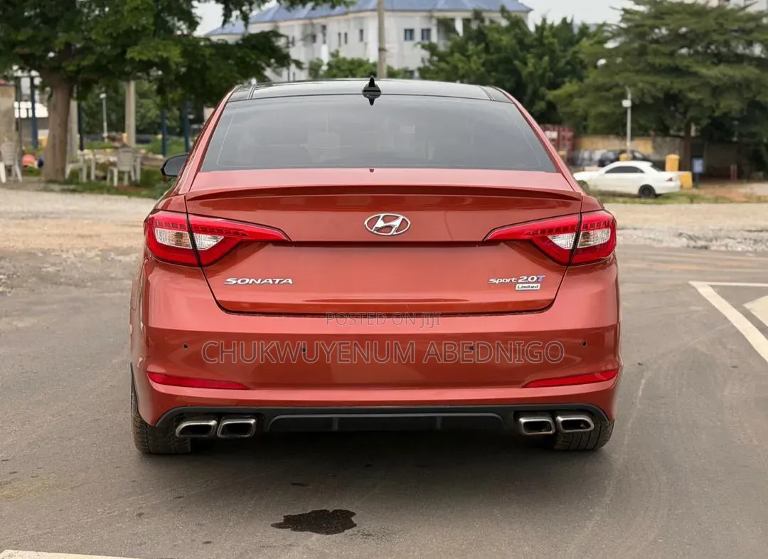 Hyundai Sonata 2015 Orange