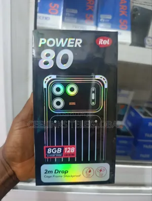 New Itel Power 80 128 GB Purple