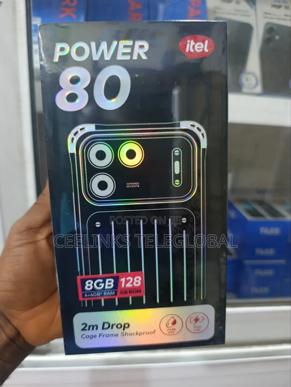 New Itel Power 80 128 GB Silver