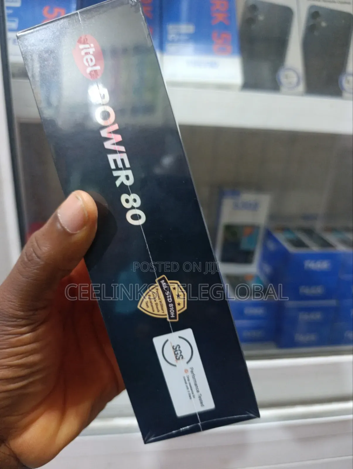 New Itel Power 80 128 GB Silver