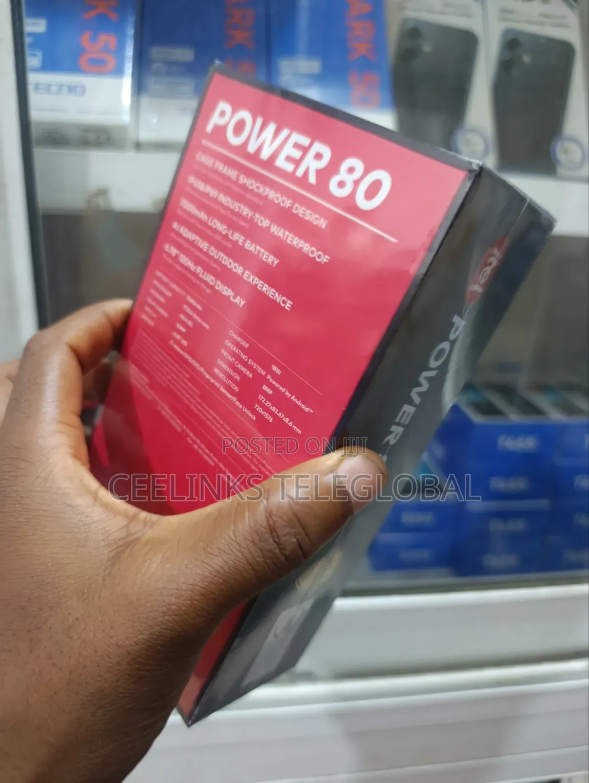 New Itel Power 80 128 GB Silver