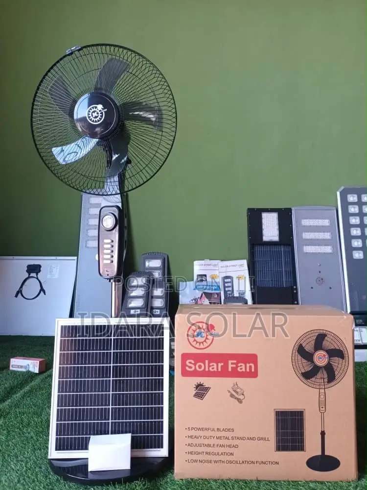 16 Inches Solar Fan