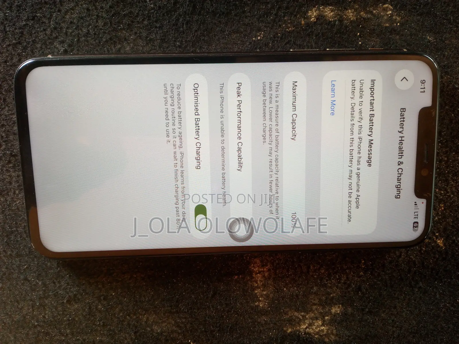Apple iPhone 11 Pro Max 64 GB Gold