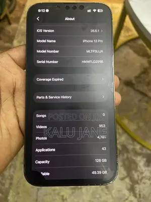 Apple iPhone 13 128 GB Gray