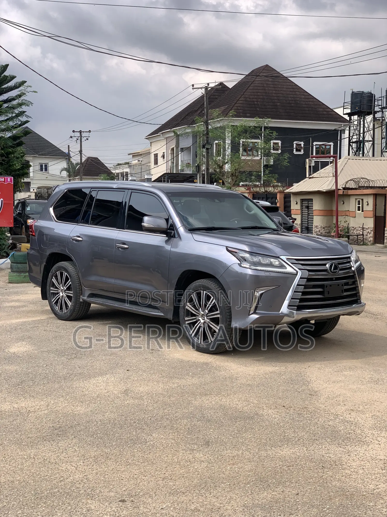 Lexus LX 570 AWD 2019 Gray