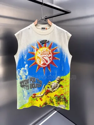 Signature Graphics Armless Tee | Sleeveless Streetwear Shirt