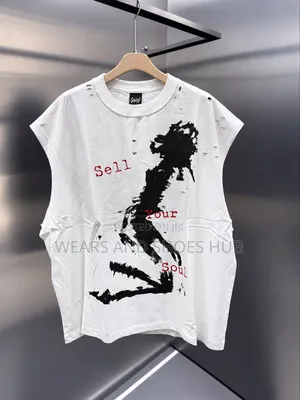 Signature Graphics Armless Tee | Sleeveless Streetwear Shirt