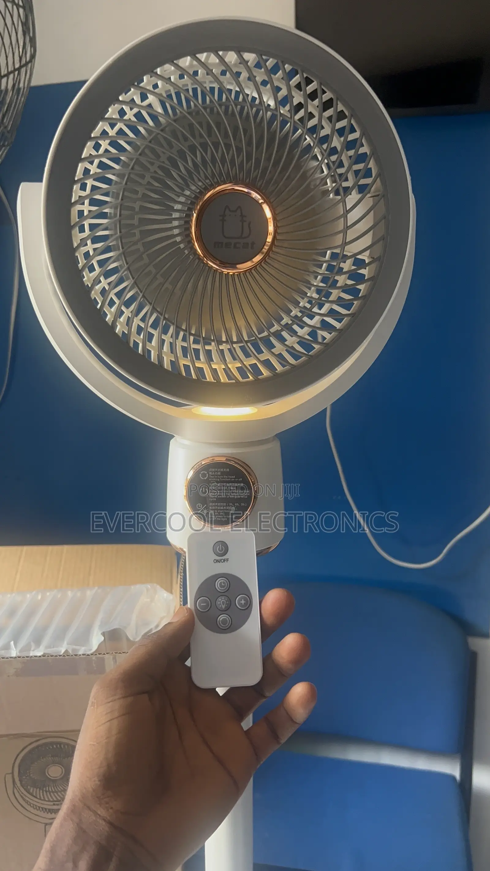 Sleek Becat Type C Rechargeable Multipurpose Cooling Fan
