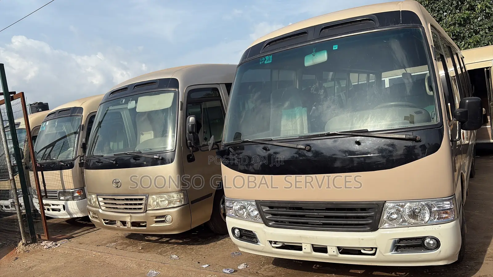 Toyota Coaster 2017 Brown