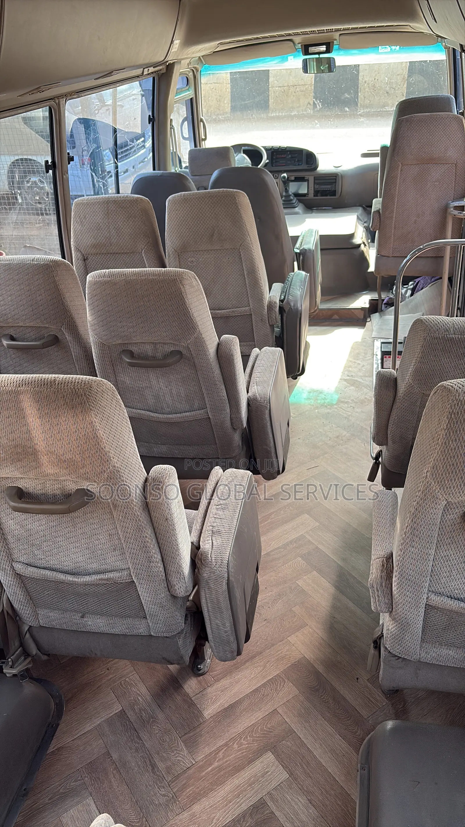 Toyota Coaster 2017 Brown