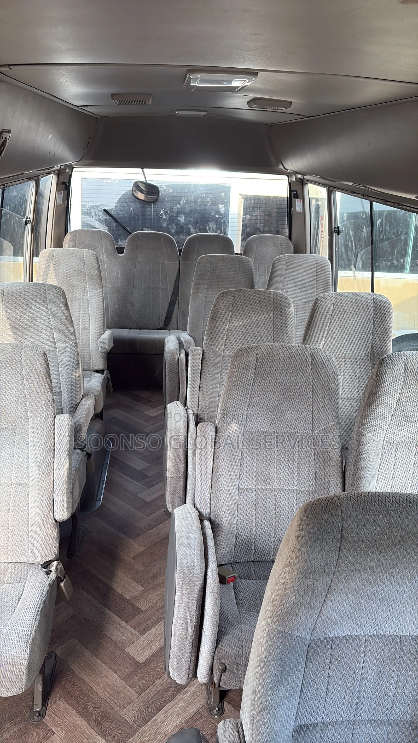 Toyota Coaster 2017 Brown
