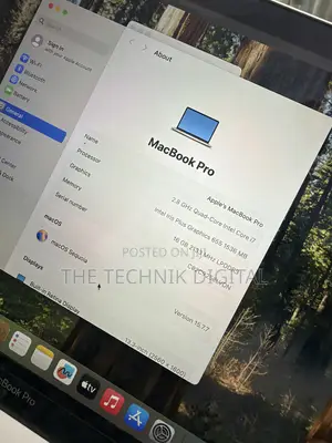 Laptop Apple MacBook Pro 2019 16GB Intel Core i7 SSD 1T